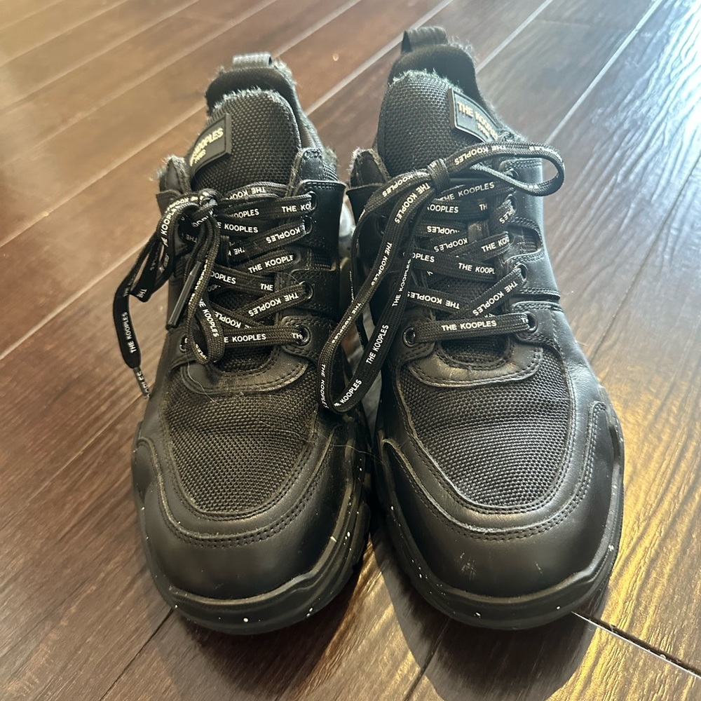 Kooples Black Chunky Sneakers